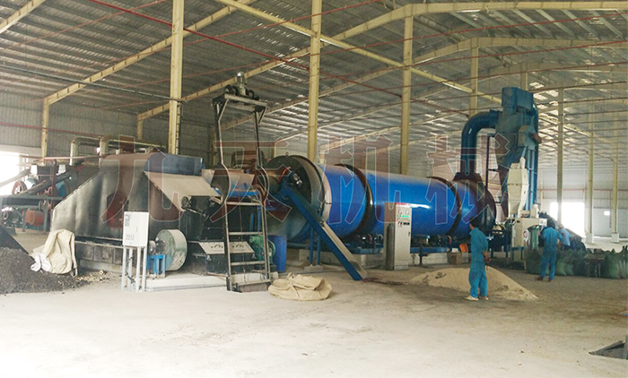 豆渣烘干機設備圖