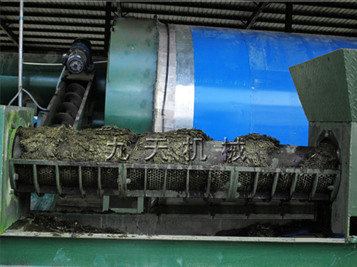 中藥渣子烘干機設(shè)備圖