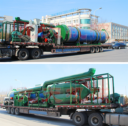 燕京酒糟干燥項目發貨