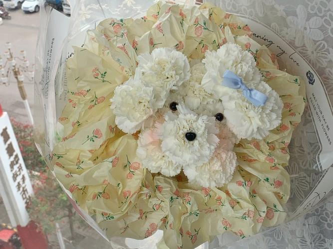 卖小狗花束月入3万,卖小狗花束月入3万怎么样